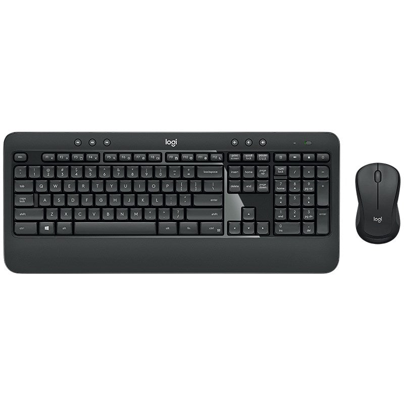 Logitech MK540 Advanced Wireless Keyboard & Mouse Combo -  USB Receiver, 10 Meter Wireless Connection, Plug and Play, Contoured Mouse 920-008682 Logitech MK540 Advanced Wireless Keyboard & Mouse Combo -  USB Receiver, 10 Meter Wireless Connection, Plug and Play, Contoured Mouse 920-008682